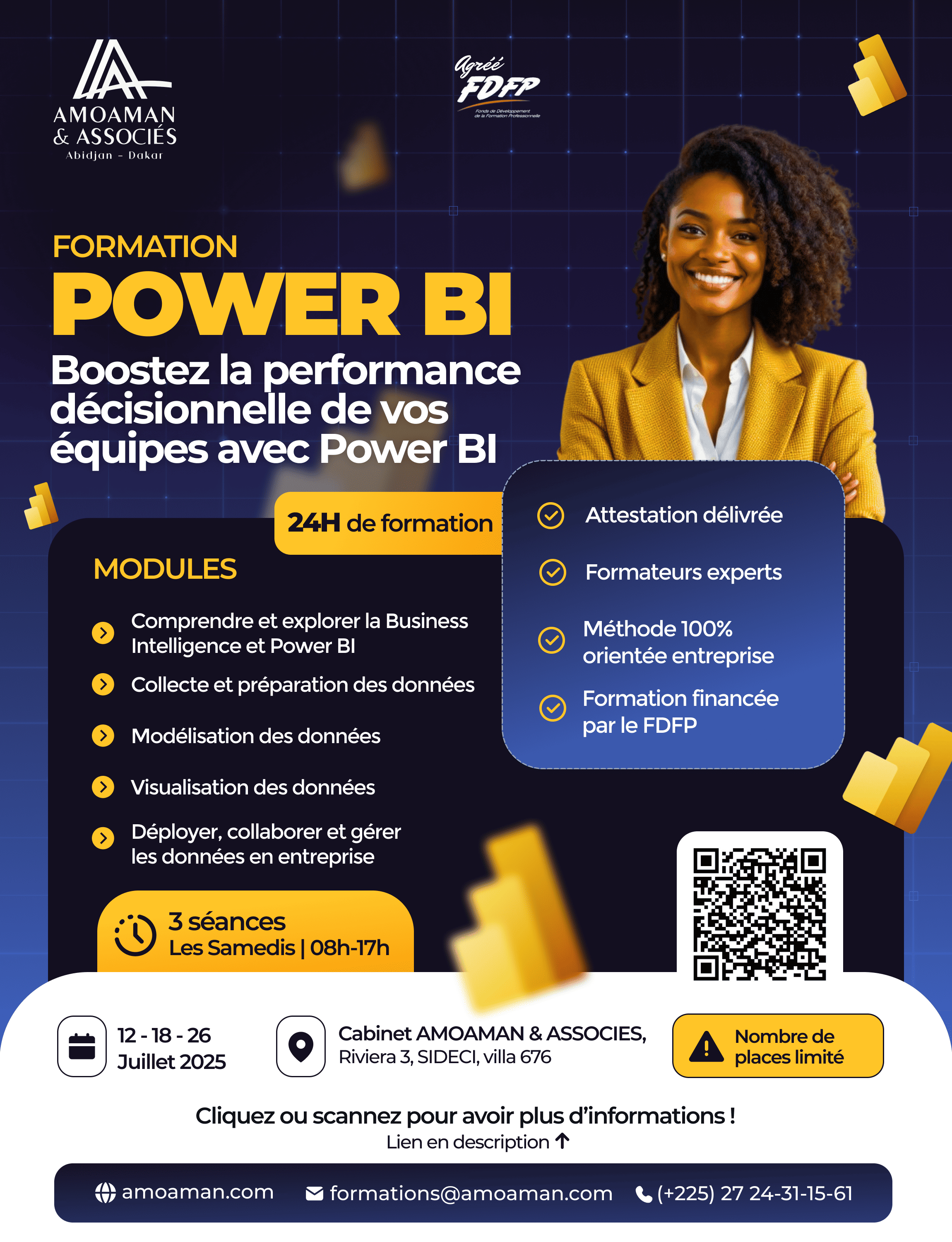 Formation Power BI : Fondamentaux & Mise en pratique